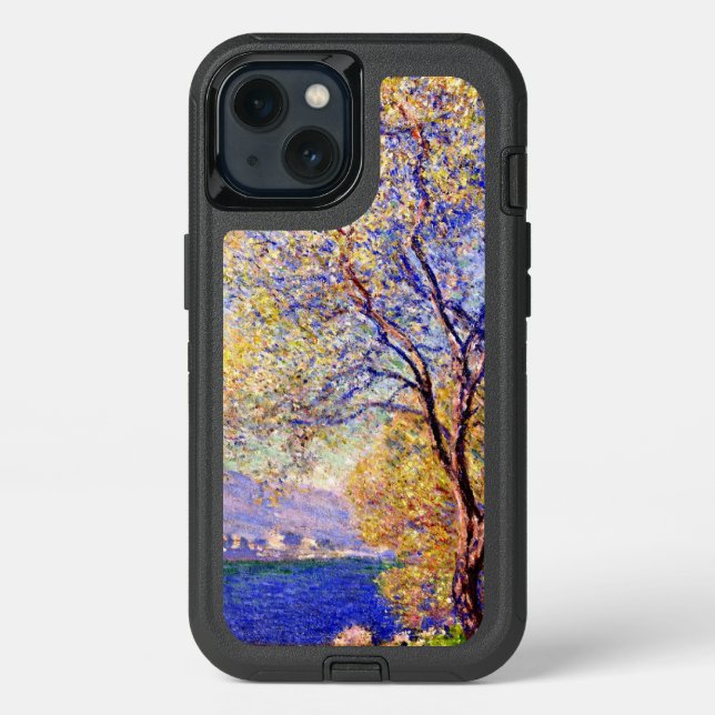 Monet - Antibes seen from Salis Gardens, Otterbox iPhone Case (Back)