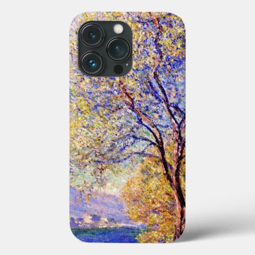 Monet Antibes Seen from the Salis Gardens iPhone 13 Pro Case