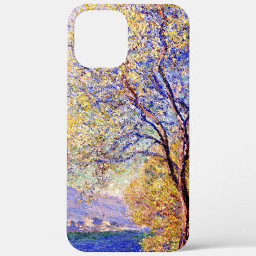 Monet Antibes Seen from the Salis Gardens iPhone 12 Pro Max Case