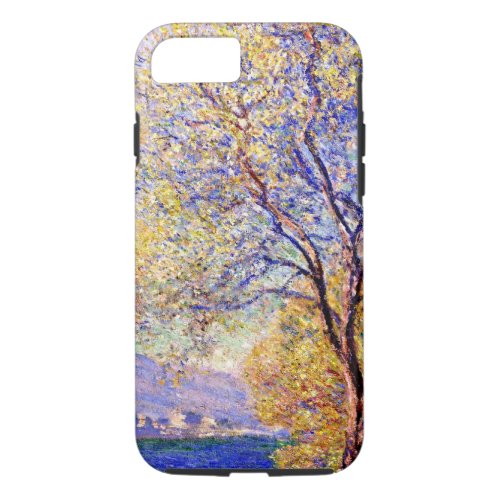 Monet Antibes Seen from the Salis Gardens iPhone 87 Case