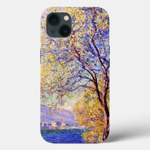 Monet _ Antibes Seen from the Salis Gardens iPhone 13 Case