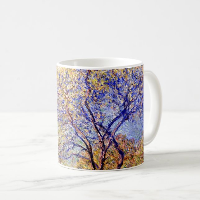 Monet - Antibes seen from the Salis Gardens Coffee Mug (Front Right)