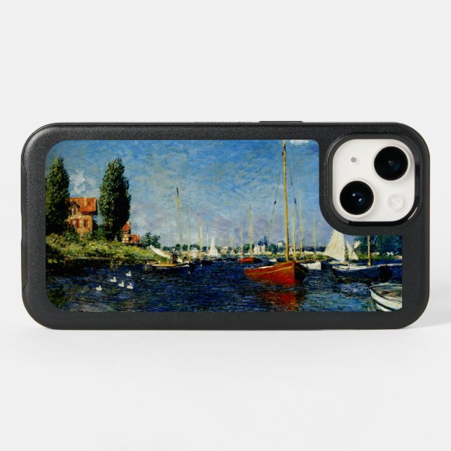 Monet - Argenteuil, famous painting, Otterbox iPhone Case (Back Horizontal)