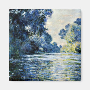 Monet - Arm of the Seine at Giverny Magnet