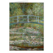 Monet Art Bridge over a Pond of Water Lilies (Front)