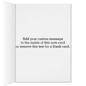 Monet Art Bridge over a Pond of Water Lilies Cards (Inside (Right))