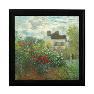 Monet Artists Garden in Argenteuil Painting Gift Box