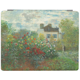 Monet Artists Garden in Argenteuil Painting iPad Smart Cover