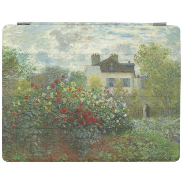 Monet Artists Garden in Argenteuil Painting iPad Smart Cover (Horizontal)