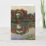 Monet Birthday Card<br><div class="desc">Artist: Claude Monet 1840-1926. Beautiful paintings from a true master! Thankfully they are in the public domain and here for all of us to enjoy!</div>