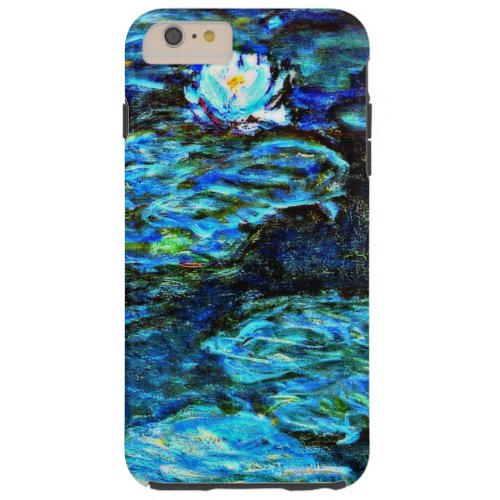 Monet _ Blue Water Lilies Tough iPhone 6 Plus Case