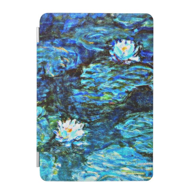 Monet - Blue Water Lilies iPad Mini Cover (Front)
