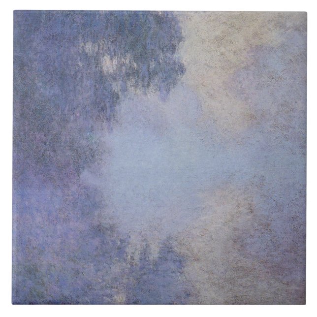 Monet - Branch of the Seine near Giverny Ceramic Tile (Front)