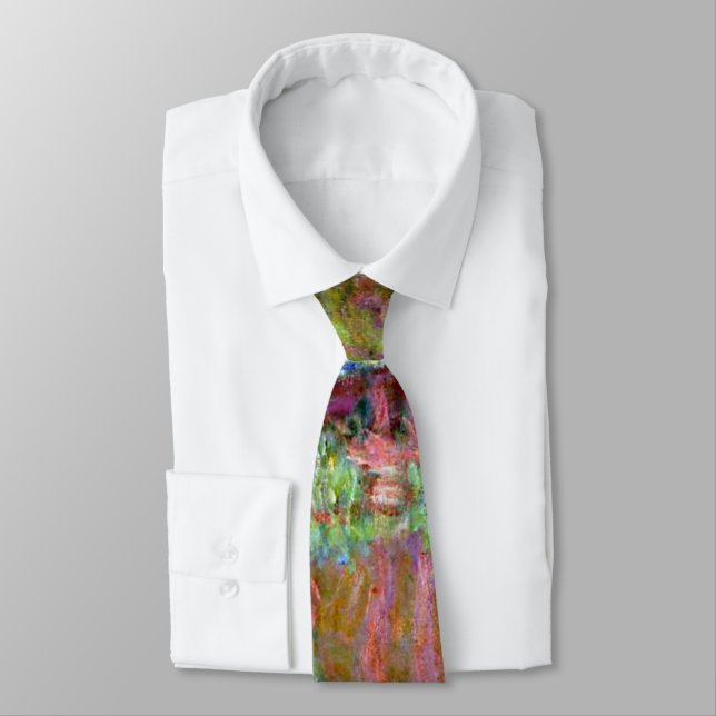 Monet - Bridge in Monet's Garden Tie (Tied)