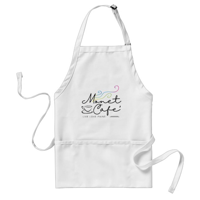 Monet Cafe' Artist Apron (Front)