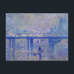 Monet Charing Cross Bridge Postcard<br><div class="desc">Monet Charing Cross Bridge</div>