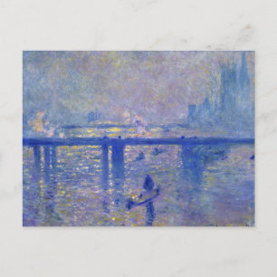 Monet Charing Cross Bridge Postcard