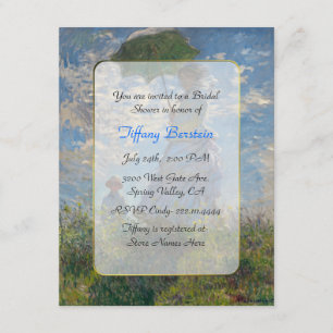 Monet Fine Art Bridal Shower Invitation