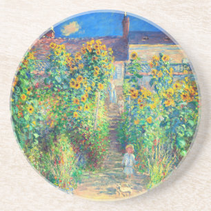 Monet Flower Garden Coaster