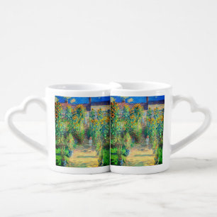 Monet Flower Garden Coffee Mug Set