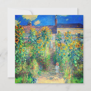 Monet Flower Garden Invitation