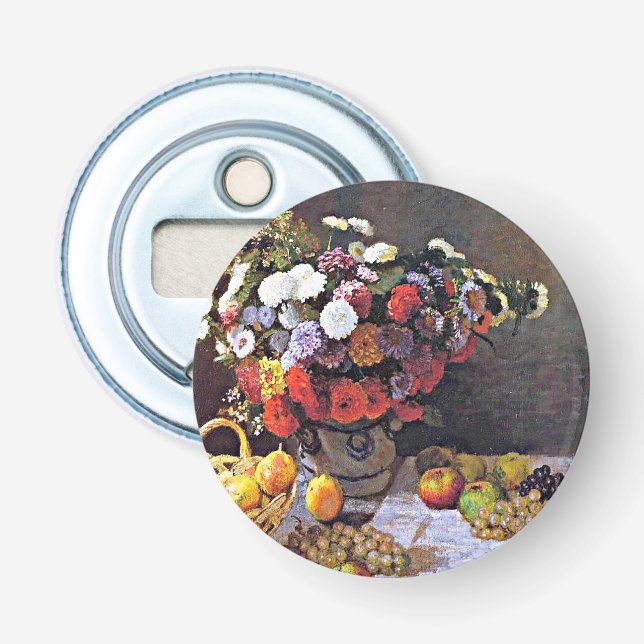 Monet - Flowers and Fruit Bottle Opener (Front)