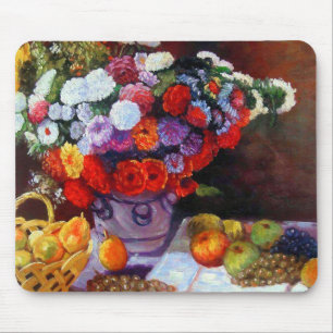 Monet Flowers and Fruit Mouse Pad