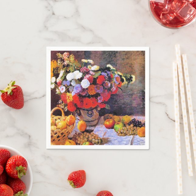 Monet - Flowers and Fruit Napkins (Insitu)