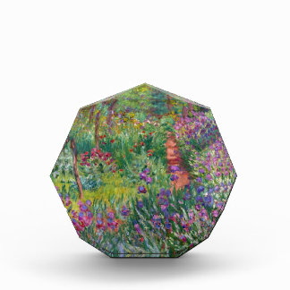 monet flowers vintage the-iris-garden-at-giverny award