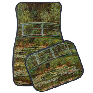 Monet French Japanese Bridge Giverney Car Mat