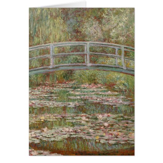 Monet French Japanese Bridge Giverney Cards (Front)