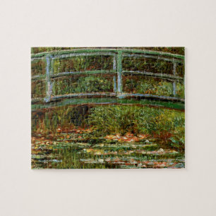 Monet French Japanese Bridge Giverney Jigsaw Puzzle