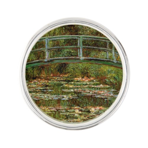 Monet French Japanese Bridge Giverney Lapel Pin