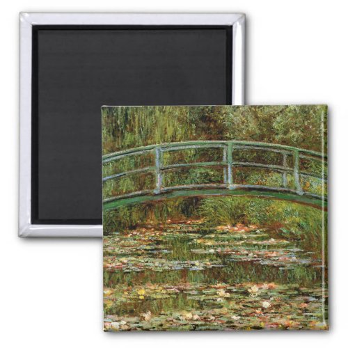 Monet French Japanese Bridge Giverney Magnet