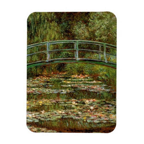 Monet French Japanese Bridge Giverney Magnet