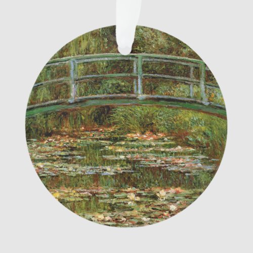 Monet French Japanese Bridge Giverney Ornament