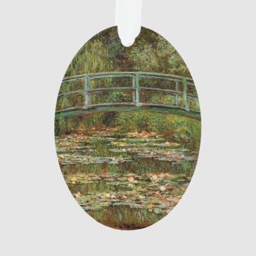Monet French Japanese Bridge Giverney Ornament