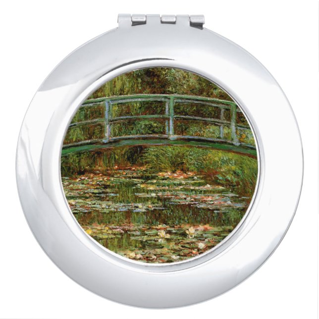 Monet French Japanese Bridge Giverney Vanity Mirror (Front)
