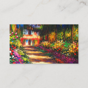 Monet Garden at Giverny Enclosure Card