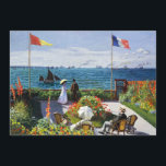 Monet Garden at Sainte Adresse Invitations<br><div class="desc">Monet Garden at Sainte Adresse invitations. Oil on canvas 1867. One of French Impressionist Claude Monet’s most famous early paintings, Garden at Sainte-Adresse features a couple standing before the harbor of Sainte Adresse in front of the French flag. The garden in which they stand is lush with flowers and sailboats...</div>