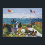 Monet Garden at Sainte Adresse Invitations<br><div class="desc">Monet Garden at Sainte Adresse invitations. Oil on canvas 1867. One of French Impressionist Claude Monet’s most famous early paintings, Garden at Sainte-Adresse features a couple standing before the harbor of Sainte Adresse in front of the French flag. The garden in which they stand is lush with flowers and sailboats...</div>