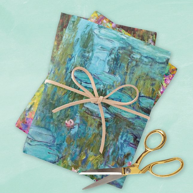 Monet Garden Landscapes Wrapping Paper Sheets (Creator Uploaded)
