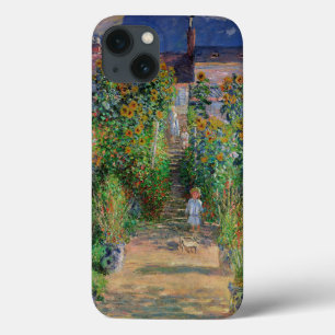 Monet Garden Vetheuil Impressionim Flower Painting iPhone 13 Case