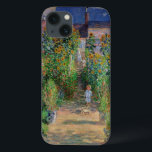 Monet Garden Vetheuil Impressionim Painting iPhone 13 Case<br><div class="desc">Monet's Garden at Vetheuil - A famous Claude Monet painting of a beautiful colorful impressionist garden scene. The Artist's Garden at Vétheuil,  1881.</div>