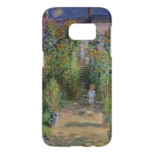 Monet Garden Vetheuil Impressionim Painting Samsung Galaxy S7 Case