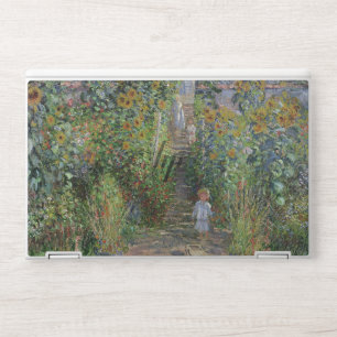 Monet Garden Vetheuil Impressionim Painting HP Laptop Skin