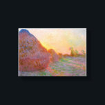 Monet Haystack Canvas Print<br><div class="desc">Monet Haystack (1890-1891)</div>