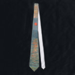 Monet Impression Sunrise Soleil Levant Painting Neck Tie<br><div class="desc">Impressionist Landscape Painting by Claude Monet - Classic Masterpieces - Claude Monet's Nature Painting Series - Impression Sunrise - Soleil Levant</div>