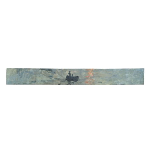 Monet Impression Sunrise Soleil Levant Painting Satin Ribbon