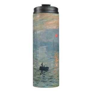 Monet Impression Sunrise Soleil Levant Painting Thermal Tumbler